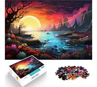 Puzzles de 1000 pièces pour Adultes, Jeux de Paysage Amusants en Famille, 19,7 po x 29,5 po, Difficiles à compléter, mais Amusants et Humoristiques pour Les Adolescents de 14 Ans et Plus