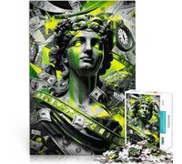 Puzzles de 1000 pièces pour Adultes Justice corrompue Fait de Bois pour Les 14 Ans et Plus Jouets à Faire soi-même Cadeaux Uniques pour Anniversaire et Noël。Taille：50x75cm/19.68x29.52pouce
