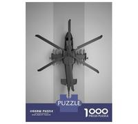 Puzzles De 1000 Pièces pour Adultes Kamov Ka52 Alligator Puzzle Jeux De Famille Difficile Difficile Cadeaux Uniques pour Anniversaire Et Noël 38x26cm/1000pcs