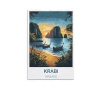 Puzzles de 1000 pièces pour Adultes - Krabi, Thaïlande - Puzzles de 1000 pièces pour Adultes et Enfants - Puzzle Familial Classique d'intérieur - 52 x 70 cm