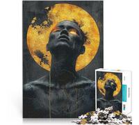 Puzzles de 1000 pièces pour Adultes l'art du deuil Jouets de Jeu pour Cadeau Familial Convient pour la décoration de Bureau 38x26cm