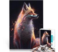 Puzzles de 1000 pièces pour Adultes Le Renard Jouets addictifs pour Le défi de l'intelligence cérébrale Super Cadeau 52x38cm