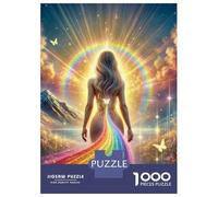 Puzzles De 1000 Pièces pour Adultes Leading The Rainbow Puzzles pour Adultes - Jeu De Réflexion Et Anti-Stress - Cadeau d'anniversaire Original 52x38cm/1000pcs