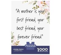 Puzzles De 1000 Pièces pour Adultes Love Mom Puzzle pour Adolescents Course De Vitesse Manuelle Entraînez Votre Cerveau Et Vos Mains, des Jouets Addictifs pour Cultiver La Patience 52x38cm/1000pcs