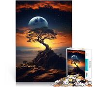 Puzzles de 1000 pièces pour Adultes Monde lointain Aube éternelle Difficile et défi Jeu éducatif pour Anniversaire, Noël 38x26cm
