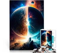 Puzzles de 1000 pièces pour Adultes Mondes parallèles Jouet éducatif intellectuel décompressant décoration Murale 38x26cm