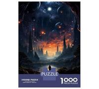 Puzzles De 1000 Pièces pour Adultes Mysterious Universe Puzzles pour Adultes Jeux De Détente Cadeau d'anniversaire Cadeaux De Noël 52x38cm/1000pcs