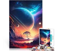 Puzzles de 1000 pièces pour Adultes Nature de l'univers Entraînez Votre Cerveau et Vos Mains décoration Murale 75x50cm