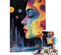 Puzzles de 1000 pièces pour Adultes Nebula Muse Puzzles pour Adultes Jouets à Monter soi-même défi Difficile (Taille 38x26cm)