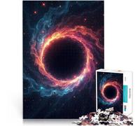 Puzzles de 1000 pièces pour Adultes Nébuleuse de l'anneau Cosmique Assemblage du modèle Renforcer l'amour Entre Les Couples 52x38cm