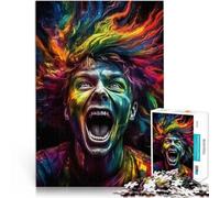 Puzzles de 1000 pièces pour Adultes Paranoïa Difficile à réaliser mais Amusant et Humoristique Une œuvre d'art 75x50cm