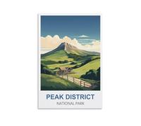 Puzzles de 1000 pièces pour Adultes,Parc National de Peak District, Angleterre Puzzle Durable pour Adolescents, Jeu Classique et Stimulant pour Le Cerveau 70x50CM