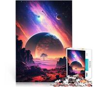 Puzzles de 1000 pièces pour Adultes Paysage planétaire de l'aube Jouet éducatif d'apprentissage Bon Cadeau 38x26cm