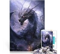 Puzzles de 1000 pièces pour Adultes Peinture numérique de Dragon Assemblage du modèle Car C'est Un pour Toute la Famille 52x38cm