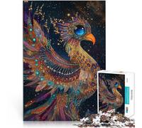 Puzzles de 1000 pièces pour Adultes Phénix de Cristal Jouets éducatifs d'apprentissage Décoration d'intérieur et Cadeaux Uniques 52x38cm
