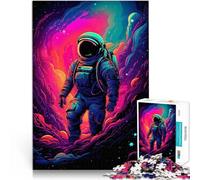Puzzles de 1000 pièces pour Adultes Promenade des astronautes dans la nébuleuse Impossible Excellent Cadeau pour Les Jeux 52x38cm