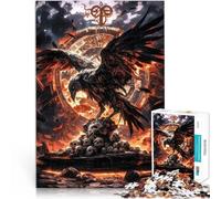 Puzzles de 1000 pièces pour Adultes Prophétie du Corbeau Mystique Assemblage du modèle Renforcer l'amour Entre Les Couples 75x50cm