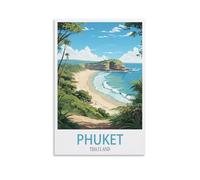 Puzzles de 1000 pièces pour Adultes, Puzzle en Papier Phuket Thaïlande, Puzzle Puzzle Artwork Illustrations Intellective Educational Toys Gifts 70x50cm