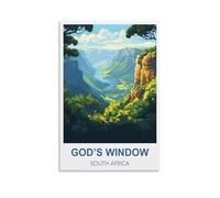 Puzzles de 1000 pièces pour Adultes, Puzzle « La Fenêtre de Dieu » Afrique du Sud, Puzzle de 1000 pièces à Peindre pour Adultes, Puzzle Stimulant à réaliser soi-même, 70 x 50 cm