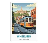 Puzzles de 1000 pièces pour Adultes Puzzles de 1000 pièces Puzzles de West Virginia 1000 pièces Adolescents Enfants Puzzle Défi cérébral 26x38cm