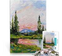 Puzzles de 1000 pièces pour Adultes Réflexions de Seren Réduction du Stress intéressante Offrir en Cadeau à Toute la Famille 50x70cm