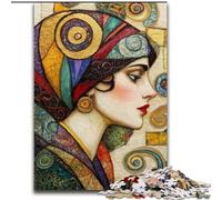 Puzzles de 1000 pièces pour Adultes représentant Une Belle Femme endormie Chaque pièce est Unique Jeu Familial Stimulant (Taille 50x75cm)