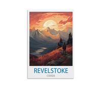 Puzzles de 1000 pièces pour Adultes, Revelstoke, Canada. Pièces Micro, Puzzles stimulants et Difficiles, pour Noël ou Un Anniversaire. Jeu, Jouet, 38 x 26 cm.