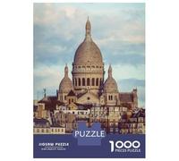 Puzzles De 1000 Pièces pour Adultes Sacré-Cœur Basilica, Paris Puzzle pour Adultes Jeux Relaxants Décoration Parfaite Cadeaux Uniques pour Anniversaire Et Noël 70x50cm/1000pcs