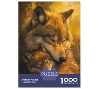 Puzzles De 1000 Pièces pour Adultes Safe in The Pack Puzzle Jeux De Famille Difficile Difficile Cadeaux Uniques pour Anniversaire Et Noël 52x38cm/1000pcs