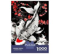 Puzzles De 1000 Pièces pour Adultes Saint Bernard Starry Night Puzzles pour Adultes - Jeu De Réflexion, Analyse Et Logique pour Les Amateurs De Jeux 70x50cm/1000pcs
