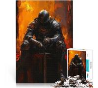 Puzzles de 1000 pièces pour Adultes Sentinelle Solitaire Jouets Jeux éducatifs Soulagement du Stress Œuvre d'art 52x38cm