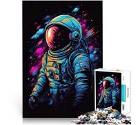 Puzzles de 1000 pièces pour Adultes Sortie Spatiale d'astronautes Jouets à Faire soi-même Cadeau d'œuvre d'art 75x50cm