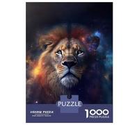 Puzzles De 1000 Pièces pour Adultes Space Lion Puzzle pour Adultes, Jouet, Décoration Murale, Course De Vitesse, Difficile Et Stimulant 70x50cm/1000pcs