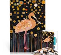 Puzzles de 1000 pièces pour Adultes Spatule Rose la Nuit étoilée Fait de Papier,pour Les 14 Ans et Plus Jeu Stimulant Cadeaux pour Les Amis et la Famille。Taille:38x52cm/14.9x20.4pouce