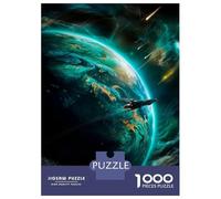 Puzzles De 1000 Pièces pour Adultes Strange Green World Puzzle Jeu Familial Décoration Murale Cadeaux Uniques pour Anniversaire Et Noël 38x26cm/1000pcs