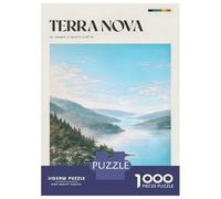 Puzzles De 1000 Pièces pour Adultes Terra Nova Landscape Puzzles pour Adultes - Jeu De Réflexion, Analyse Et Logique pour Les Amateurs De Jeux 38x26cm/1000pcs
