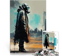 Puzzles de 1000 pièces pour Adultes Terre en friche Compétition de Vitesse Manuelle Chaque pièce est Unique - Jeu Familial Stimulant et Amusant 50x70cm