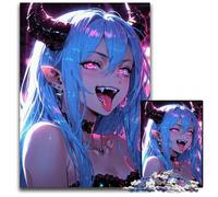 Puzzles de 1000 pièces pour Adultes thème Diable idéal pour Les Amoureux idéal pour Noël Le Nouvel an la SaintValentin 1000 pièces (75 x 50 cm)