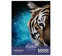 Puzzles De 1000 Pièces pour Adultes Tiger Galaxy 2 Puzzle Adulte Jeux Relaxants Défi Difficile Aide À Exercer Le Cerveau 52x38cm/1000pcs