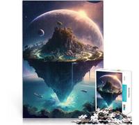 Puzzles de 1000 pièces pour Adultes Tribu du Ciel Non contactée Défi Difficile pour soulager Le Stress Une œuvre d'art 38x26cm
