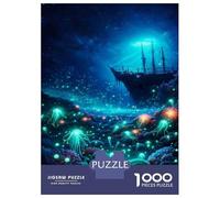 Puzzles De 1000 Pièces pour Adultes Underwater Fantasy Scene Puzzles pour Adultes - Anti-Stress - Difficile Et Stimulant - Amusant en Famille Et Soirée Jeux 52x38cm/1000pcs