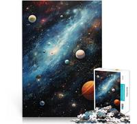 Puzzles de 1000 pièces pour Adultes Œuvre d'art Cosmos Fait de Papier，Convient aux 14 Ans et Plus Chaque pièce est Unique - Jeu Amusant et Stimulant pour Toute la Famille Cadeau - Jeu Stimulant。