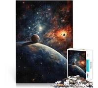 Puzzles de 1000 pièces pour Adultes Œuvre d'art Cosmos Réduction du Stress intéressante Renforcer l'amour Entre Les Couples 50x70cm