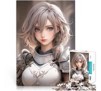 Puzzles de 1000 pièces pour Adultes Valkyrie Maiden Angel Jeux éducatifs Décoration d'intérieur Super Cadeau 75x50cm