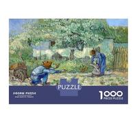 Puzzles De 1000 Pièces pour Adultes Van Gogh First Steps Puzzles pour Adultes Jeux Relaxants Améliore La Mémoire Cadeaux De Noël Et d'anniversaire 38x26cm/1000pcs