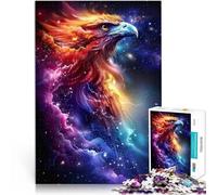 Puzzles de 1000 pièces pour Adultes Vol des Aigles Cosmiques Réduction du Stress intéressante Bon Cadeau 52x38cm