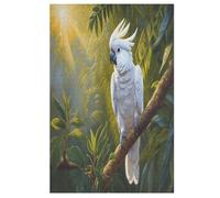 Puzzles De 1000 Pièces pour Adultes, White Perroquet, Puzzles Créatifs pour Adultes Et Enfants, Jeu Éducatif pour Enfant Adulte (78×53cm)