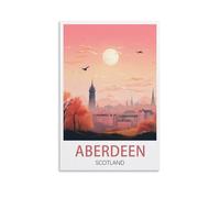 Puzzles de 1000 pièces, Puzzle Aberdeen Scotlands 1000 pièces, Cadeau Relaxant et Stimulant pour Adultes, Adolescents, Seniors 26x38cm