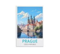 Puzzles de 1000 pièces, Puzzle de République tchèque de Prague 1000 pièces, Cadeau Relaxant et Stimulant pour Adultes, Adolescents, Seniors 50x70cm