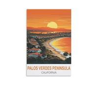 Puzzles de 1000 pièces, Puzzle Palos Verdes Peninsula California 1000 pièces, Cadeau Relaxant et Stimulant pour Adultes, Adolescents, Seniors 50x70cm